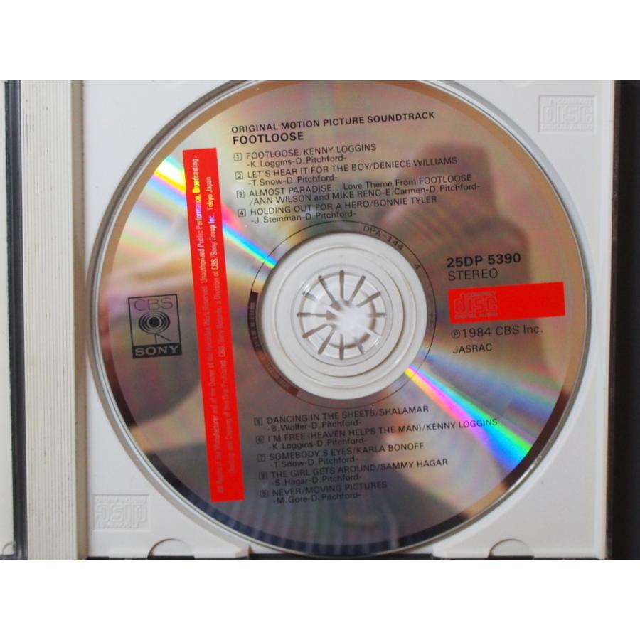 中古CD CBS SONY フットルース FOOTLOOSE ケニー・ロギンス デニース