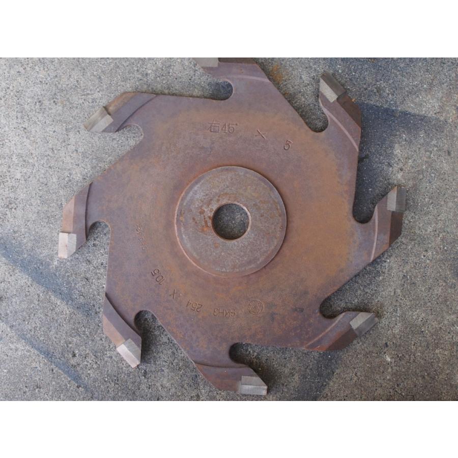 中古 木工機械 カネフサ 兼房刃物工業(株) カッター 外径:254mm 内径 