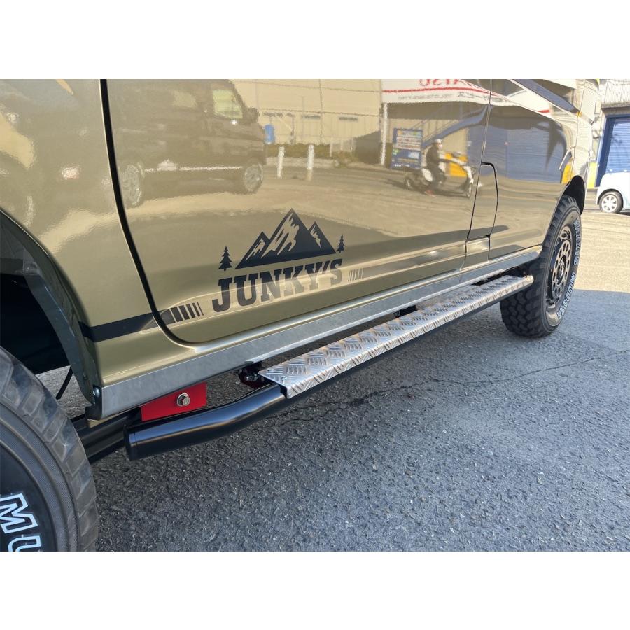 ダイハツ　新型アトレー　サイドステップ　ステップボード　はね上げ　サイドプレートセット　S700V / S710V / S700W / S710W　 |  | 01