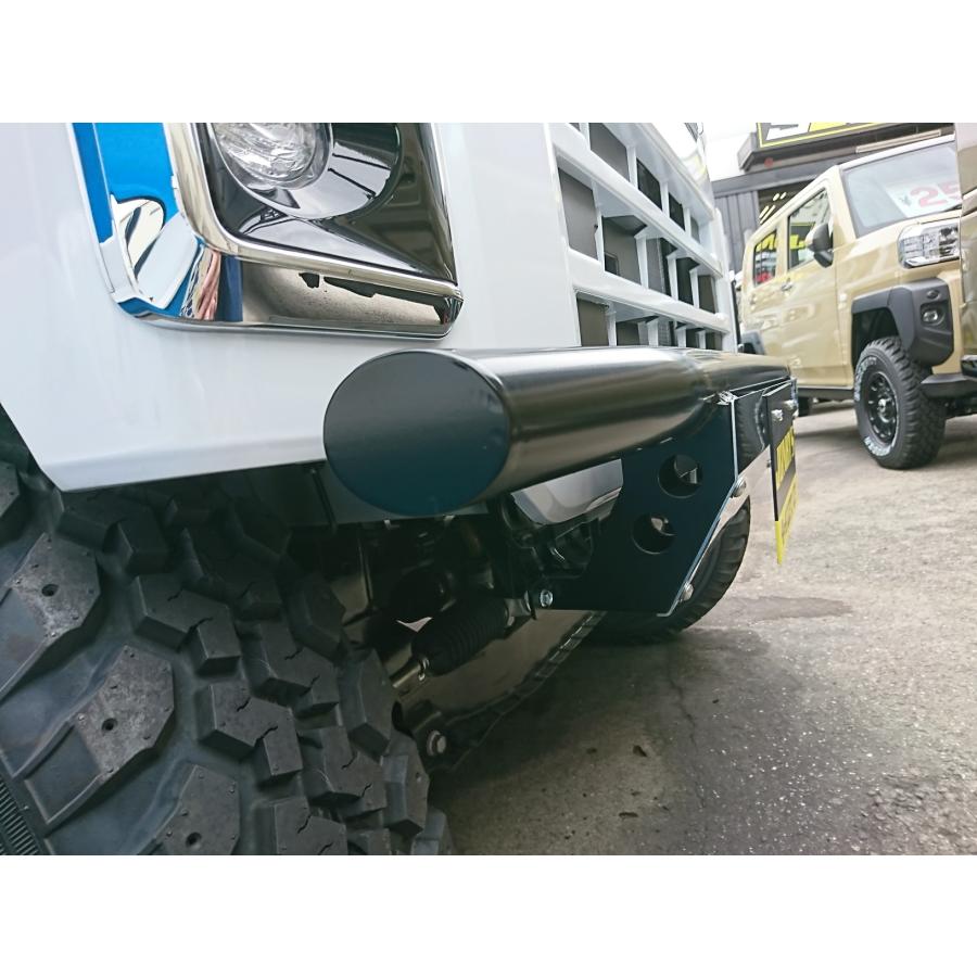 フロントバンパーガードtype2/パイプバンパー/シングルバー アトレー