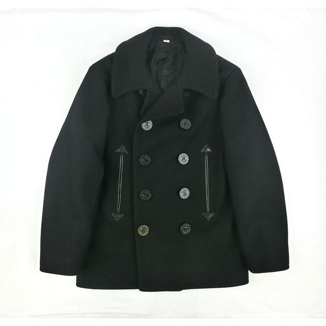No.BR12394 BUZZ RICKSON'S バズリクソンズWILLIAM GIBSON COLLECTION“type BLACK PEA COAT”｜junkyspecial｜02