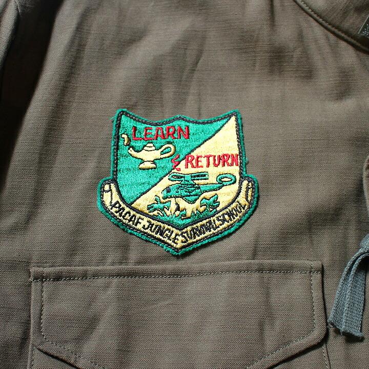 No.BR14442 BUZZ RICKSON'Sバズリクソンズtype M-65“BUZZ RICKSON MFG.CO.,INC”JUNGLE SURVIVAL SCHOOL PATCH｜junkyspecial｜05