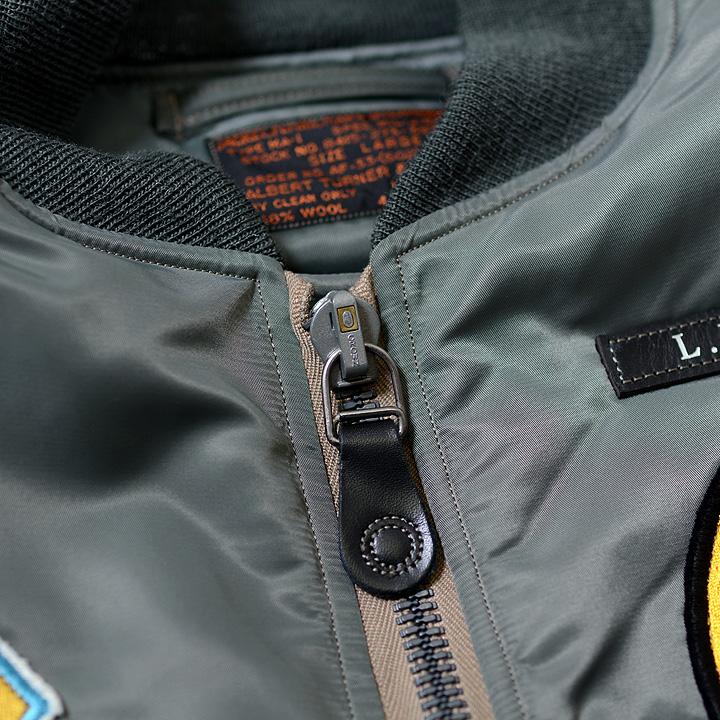 No.BR15134 BUZZ RICKSONS バズリクソンズ type MA-1 ALBERT TURNER & CO.，INC. 78th FTR. SQ. No.BR15134 BUZZ RICKSONS バズリクソンズ type MA-1 ALBERT TURNER & CO.，INC. 78th FTR. SQ.