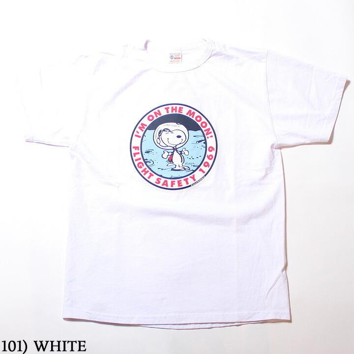 No.BR78423 BUZZ RICKSONS × PEANUTSS/S T-SHIRT“I'M ON THE MOON”｜junkyspecial｜05