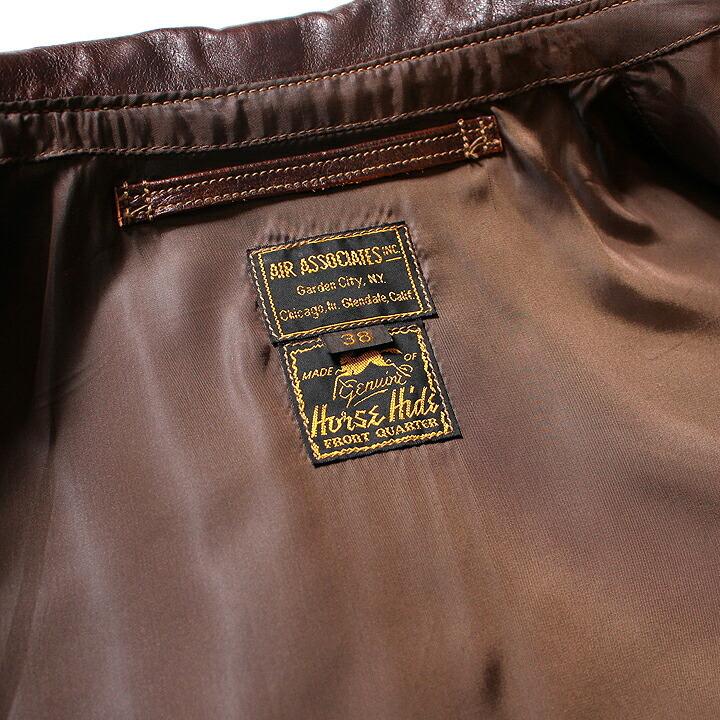 「人气商品」 No.BR80531 BUZZ RICKSONS バズリクソンズType A-2 “AIR ASSOCIATES INC.”HAND ANILINE DYE 【SK2524218416】(89540円)