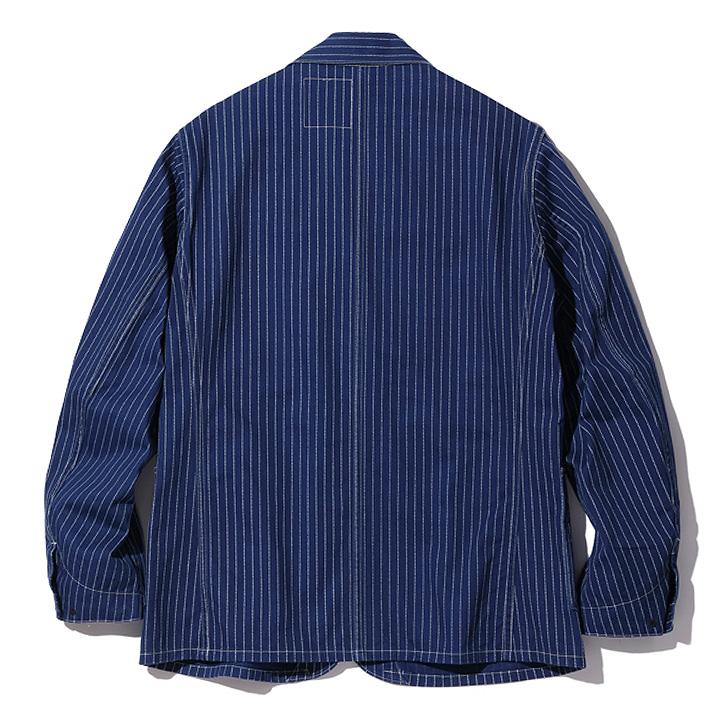 No.HD15304 HEAD LIGHT ヘッドライト 9oz. WABASH STRIPE WORK COAT｜junkyspecial｜02