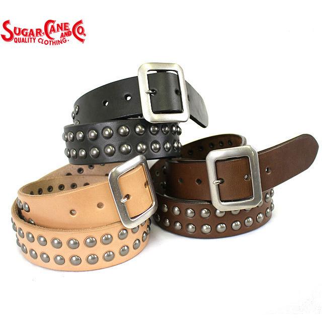 No.SC02322 SUGAR CANE シュガーケーンSTUDS BELT