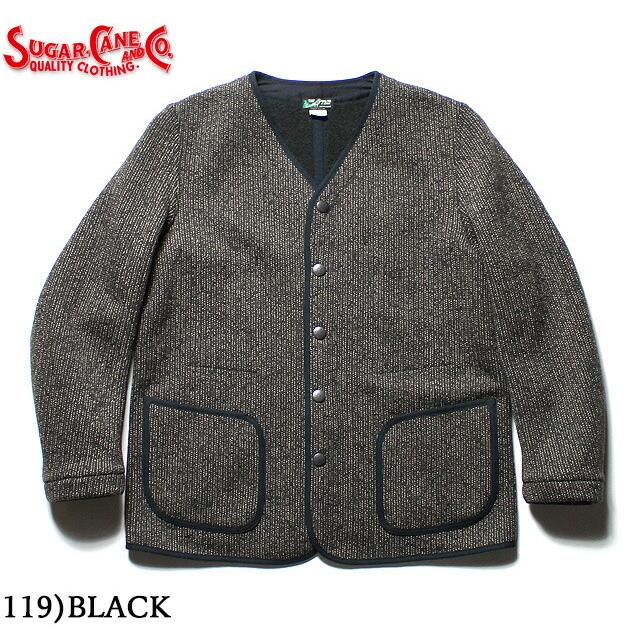 No.SC14285 SUGAR CANE シュガーケーンBEACH CLOTH NO COLLAR JACKET｜junkyspecial