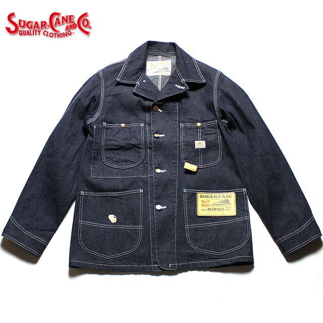 No.SC14371 SUGAR CANE シュガーケーン11oz. BLUE DENIM WORK COAT｜junkyspecial