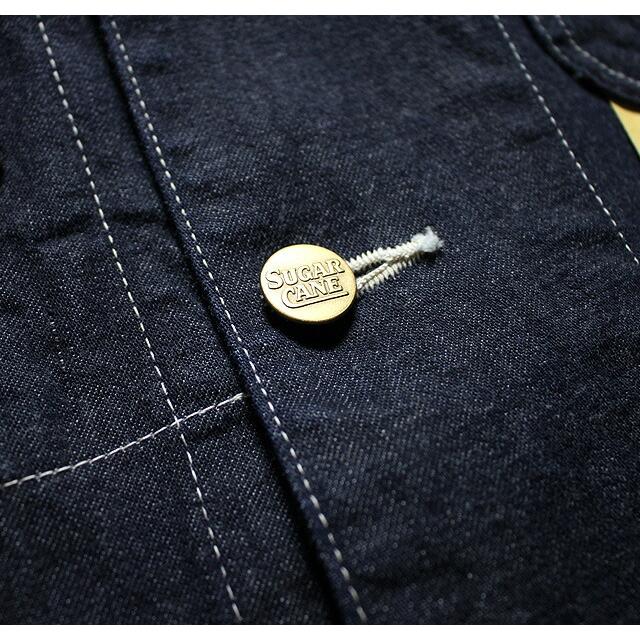 No.SC14371 SUGAR CANE シュガーケーン11oz. BLUE DENIM WORK COAT｜junkyspecial｜04