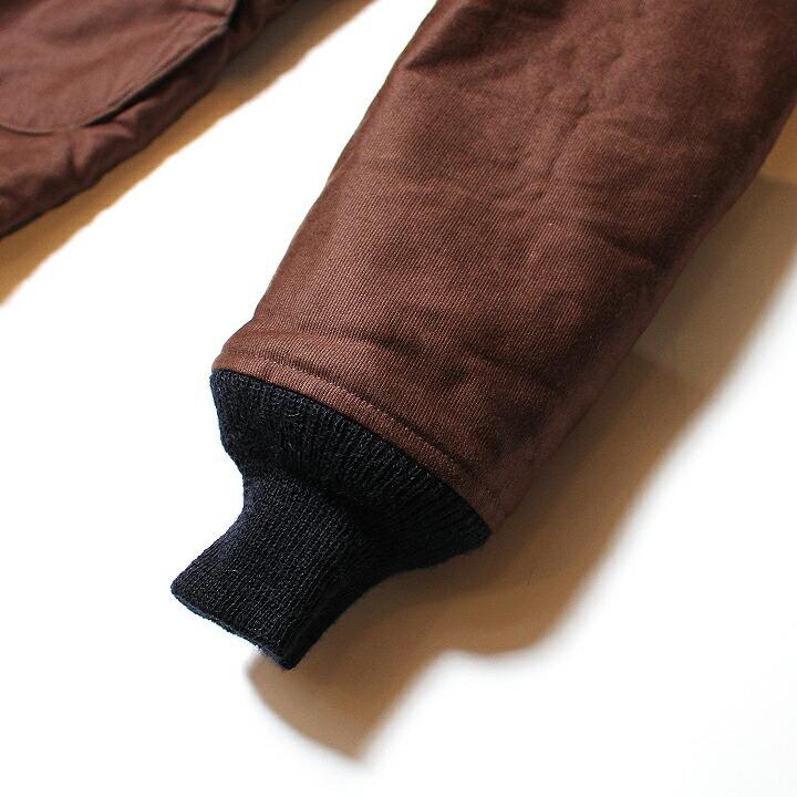 No.SC14525 MISTER FREEDOM ミスターフリーダムMFSC[SURPLUS]BROWN JUNGLE CLOTH N-1H｜junkyspecial｜06