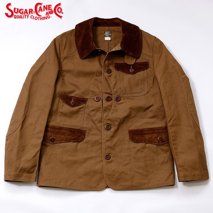 No.SC14998 SUGAR CANE シュガーケーン FICTION ROMANCE 13oz. CANVAS HUNTING JACKET sc14998JUNKY SPECIAL