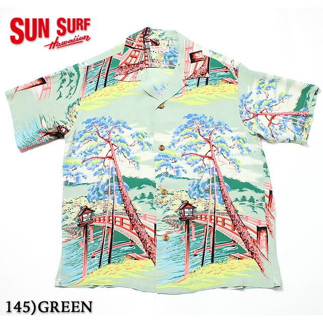 No.SS32161 SUN SURF サンサーフS/S RAYON HAWAIIAN SHIRT“TOGETU 