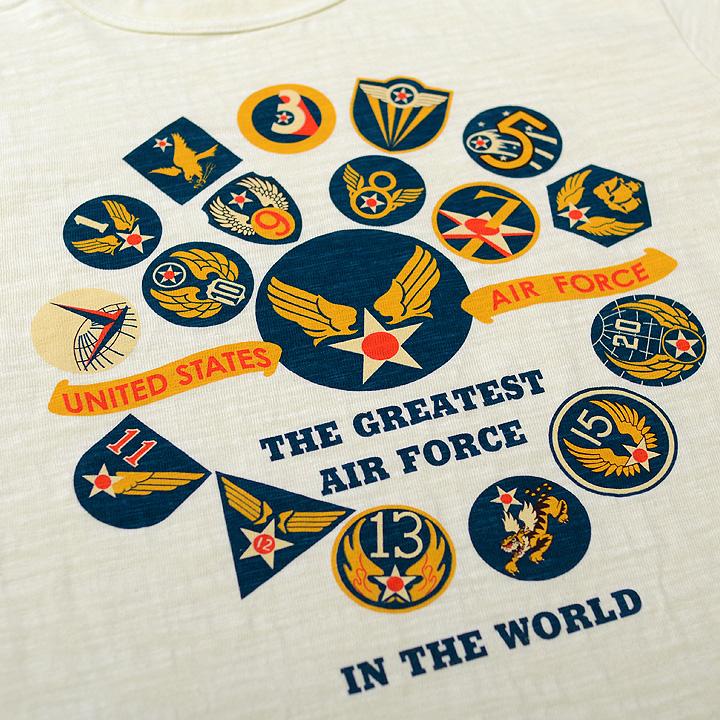 No.SS79225JSP JUNKY SPECIAL ORIGINAL T-SHIRT “THE GREATEST AIR FORCE”｜junkyspecial｜03