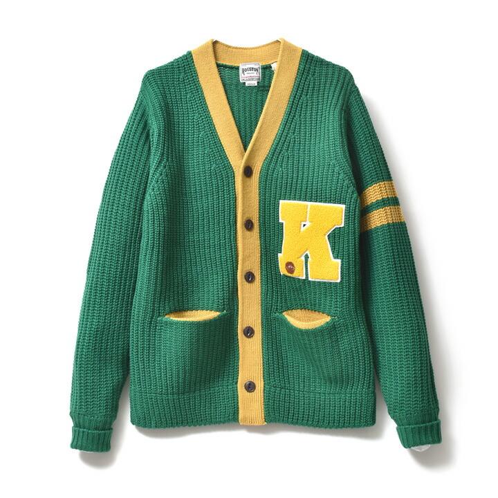 ローゲージ ニットカーディガン メンズ 大きいサイズ アメカジ ブランド 秋冬 | HOUSTON | 15