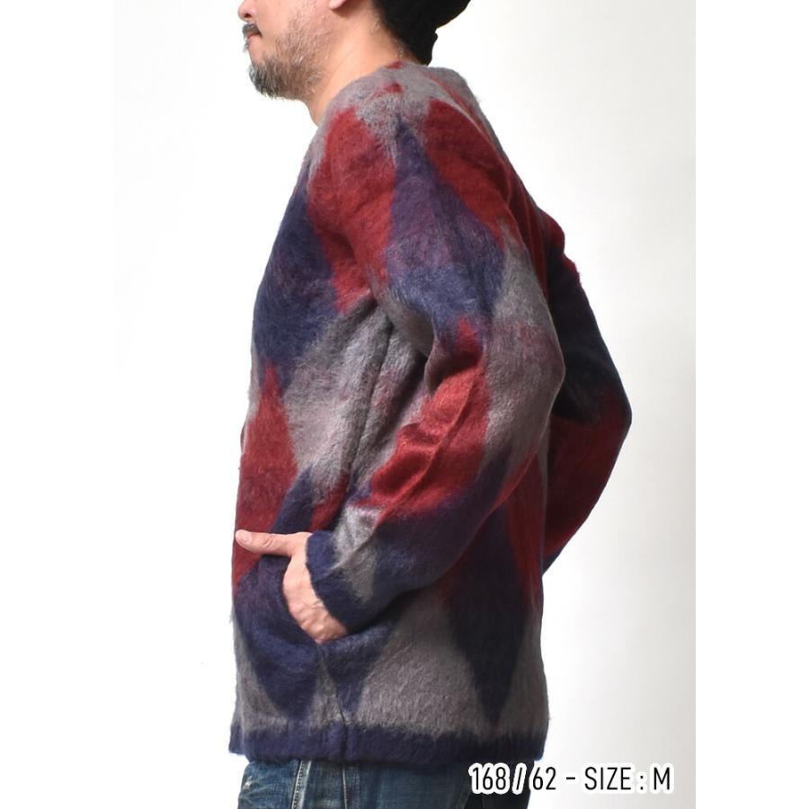 カーディガン メンズ 大きいサイズ 起毛 暖かい 春 秋 冬 ブランド かっこいい | HOUSTON | 14