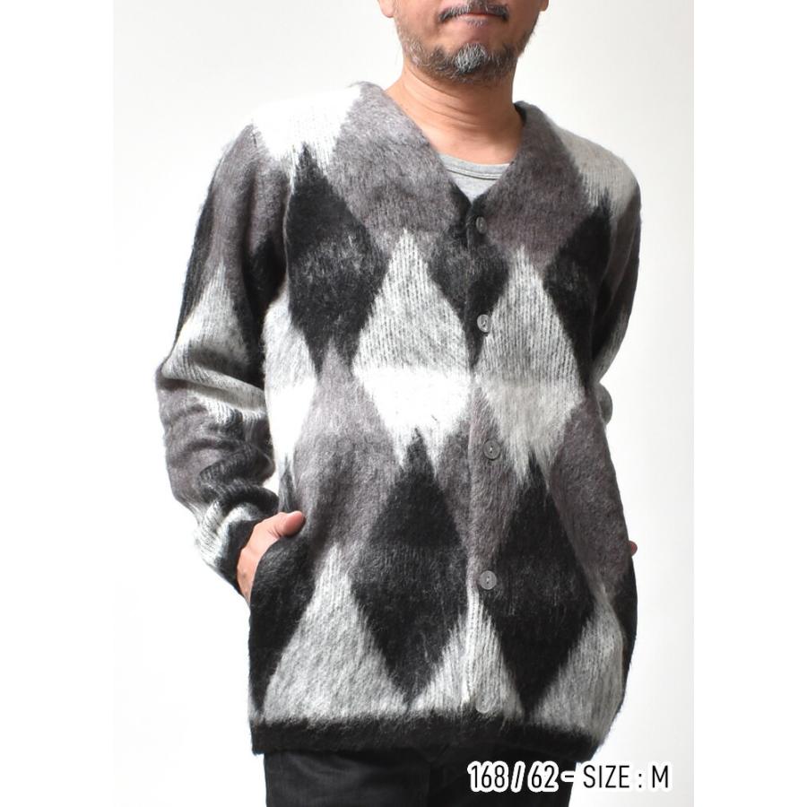 カーディガン メンズ 大きいサイズ 起毛 暖かい 春 秋 冬 ブランド かっこいい | HOUSTON | 16