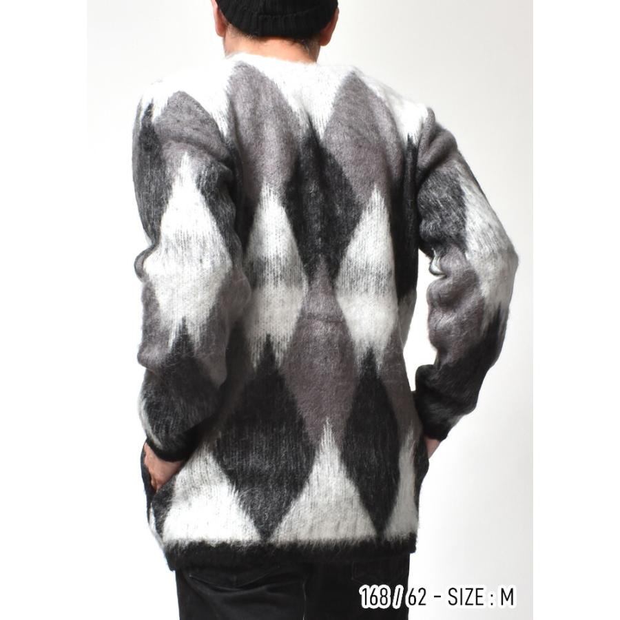 カーディガン メンズ 大きいサイズ 起毛 暖かい 春 秋 冬 ブランド かっこいい | HOUSTON | 17