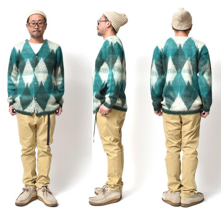 カーディガン メンズ 大きいサイズ 起毛 暖かい 春 秋 冬 ブランド かっこいい | HOUSTON | 18