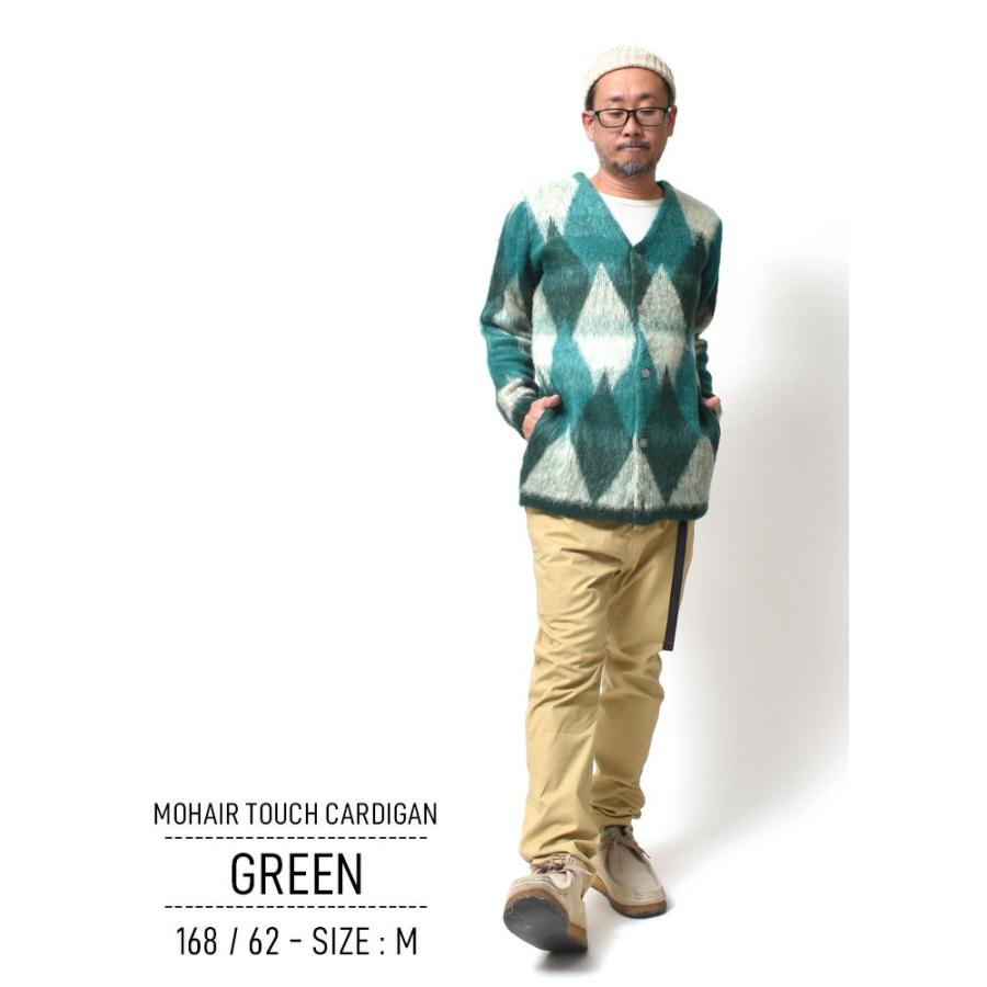 カーディガン メンズ 大きいサイズ 起毛 暖かい 春 秋 冬 ブランド かっこいい | HOUSTON | 06