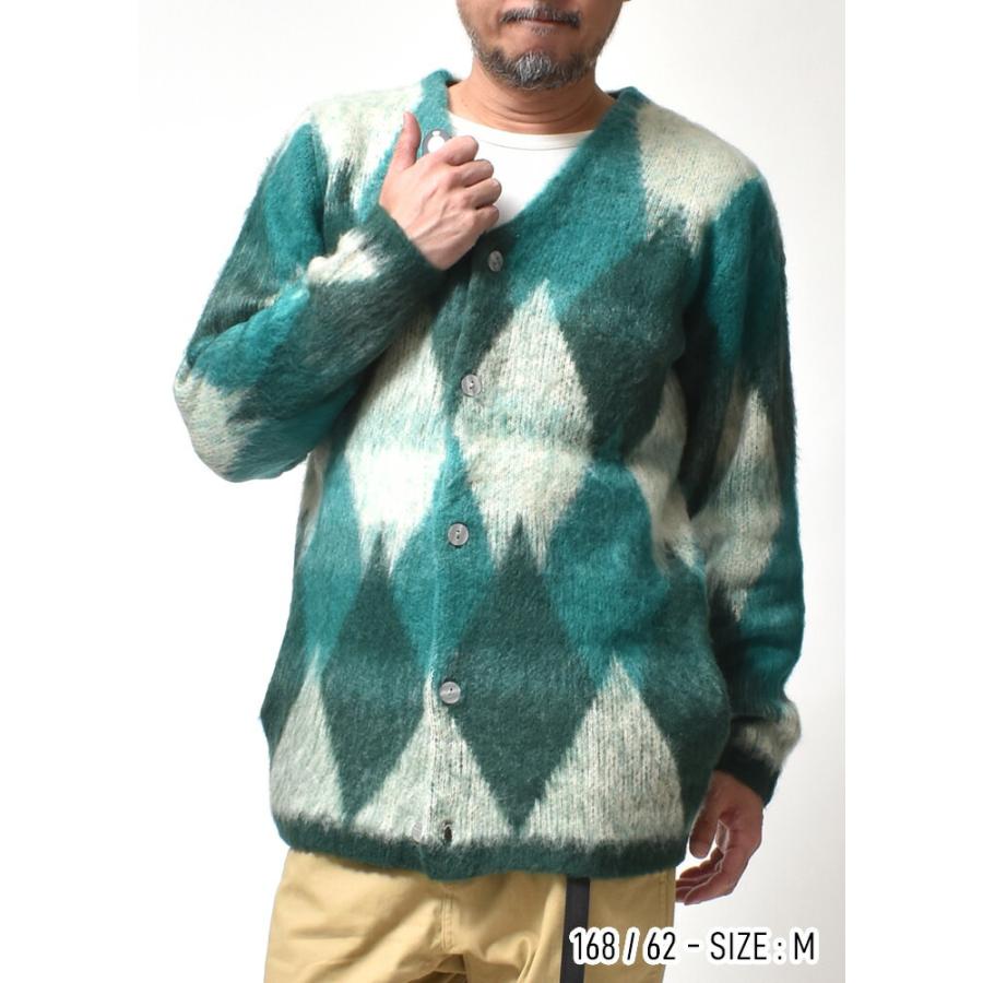 カーディガン メンズ 大きいサイズ 起毛 暖かい 春 秋 冬 ブランド かっこいい | HOUSTON | 07