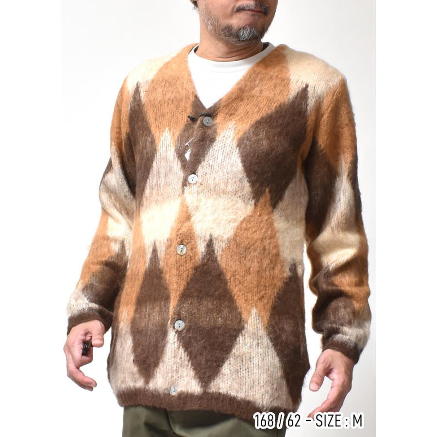 カーディガン メンズ 大きいサイズ 起毛 暖かい 春 秋 冬 ブランド かっこいい | HOUSTON | 10