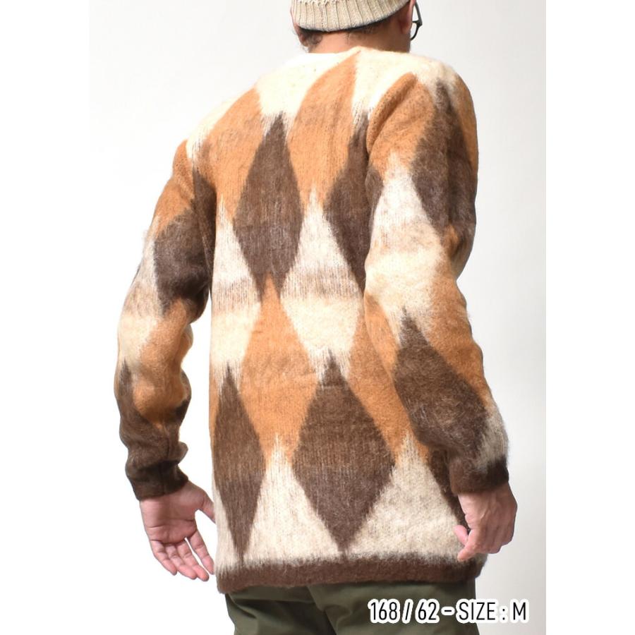 カーディガン メンズ 大きいサイズ 起毛 暖かい 春 秋 冬 ブランド かっこいい | HOUSTON | 11