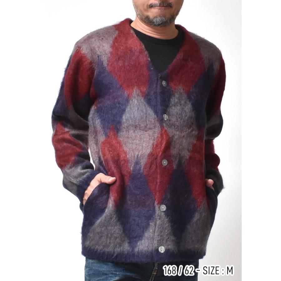 カーディガン メンズ 大きいサイズ 起毛 暖かい 春 秋 冬 ブランド かっこいい | HOUSTON | 13