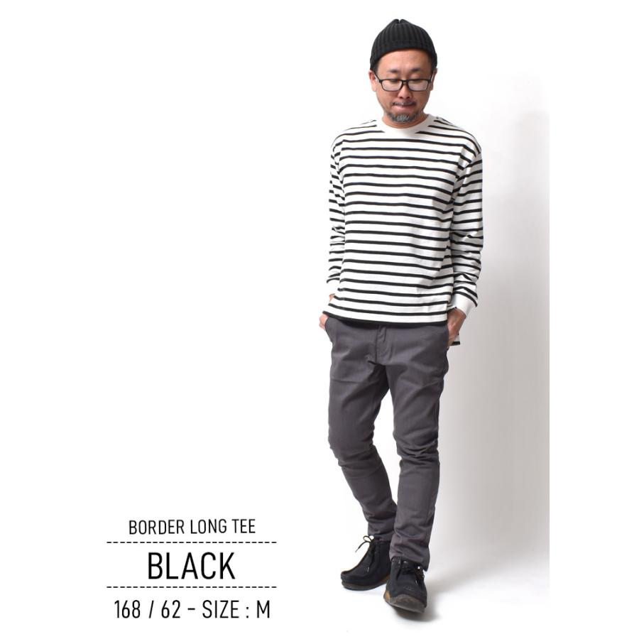 ボーダー 長袖 Tシャツ メンズ 春 夏 秋 冬 アメカジ ブランド おしゃれ アメカジ 30代 40代 50代 60代 | HOUSTON | 12