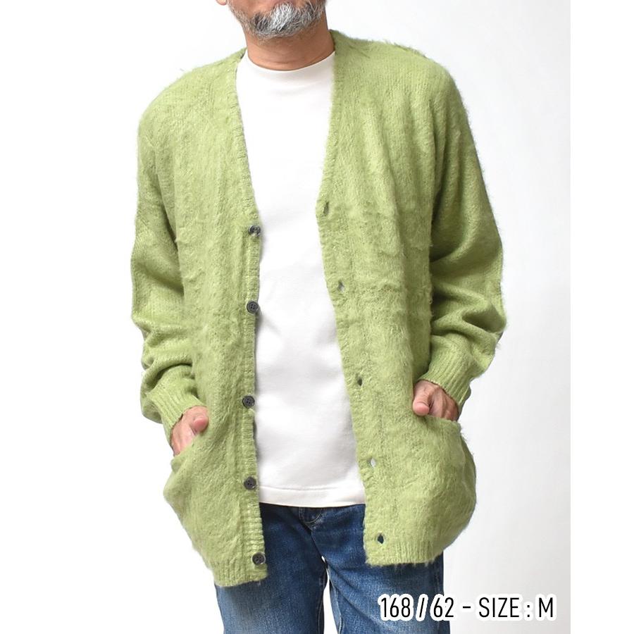 カーディガン メンズ 大きいサイズ 厚手 秋物 秋冬 モヘアタッチ 起毛 暖かい Vネック カーデ アメカジ 30代 40代 50代 60代 |  | 09