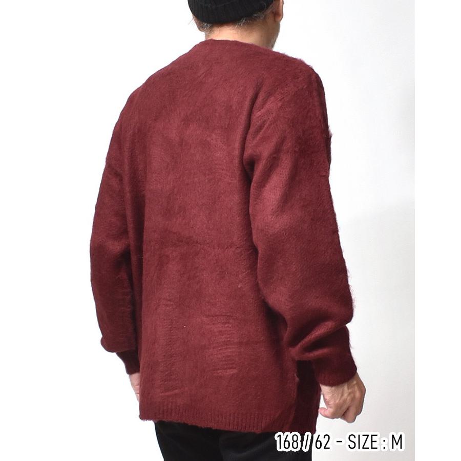 カーディガン メンズ 大きいサイズ 厚手 秋物 秋冬 モヘアタッチ 起毛 暖かい Vネック カーデ アメカジ 30代 40代 50代 60代 |  | 13