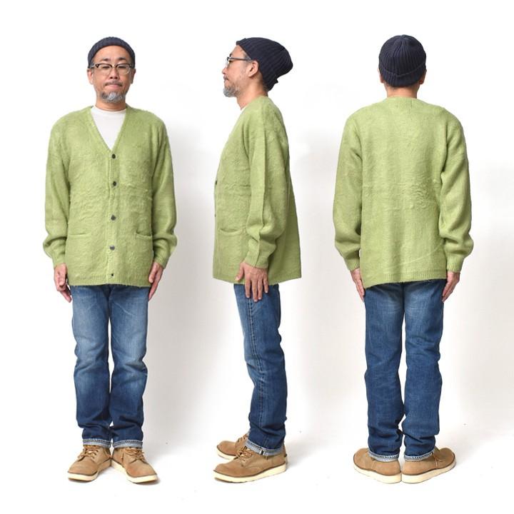 カーディガン メンズ 大きいサイズ 厚手 秋物 秋冬 モヘアタッチ 起毛 暖かい Vネック カーデ アメカジ 30代 40代 50代 60代 |  | 14
