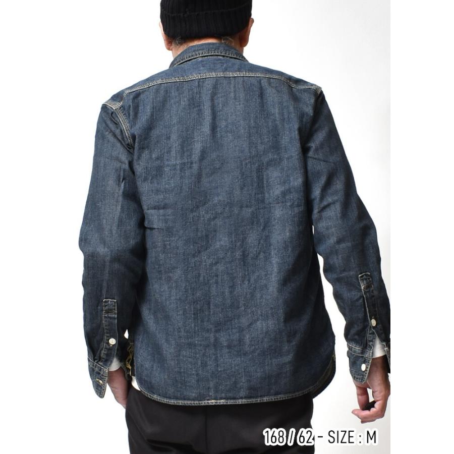 3点セット デニムシャツ メンズ 長袖 アメカジ 大きいサイズ ブランド おしゃれ