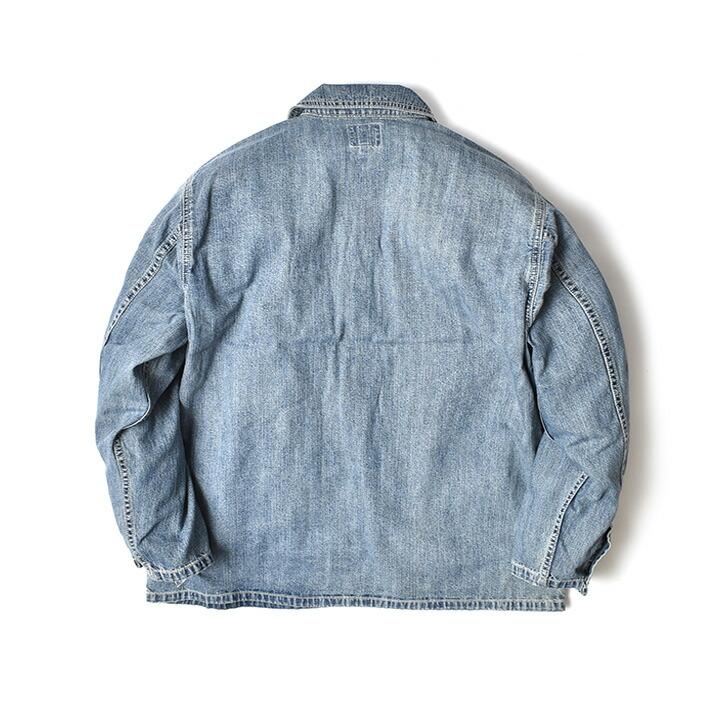 HOUSTON（ヒューストン） プルオーバーデニムシャツ メンズ 長袖