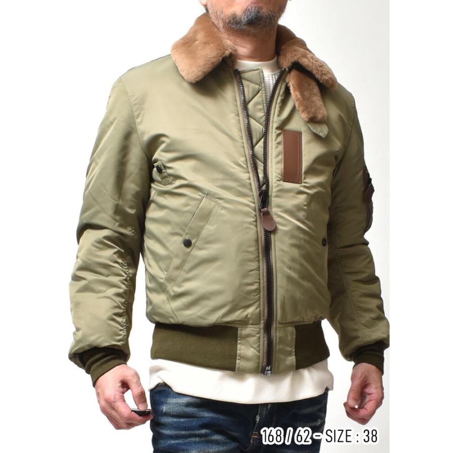 HOUSTON フライトジャケット アウター メンズ 大きいサイズ 秋