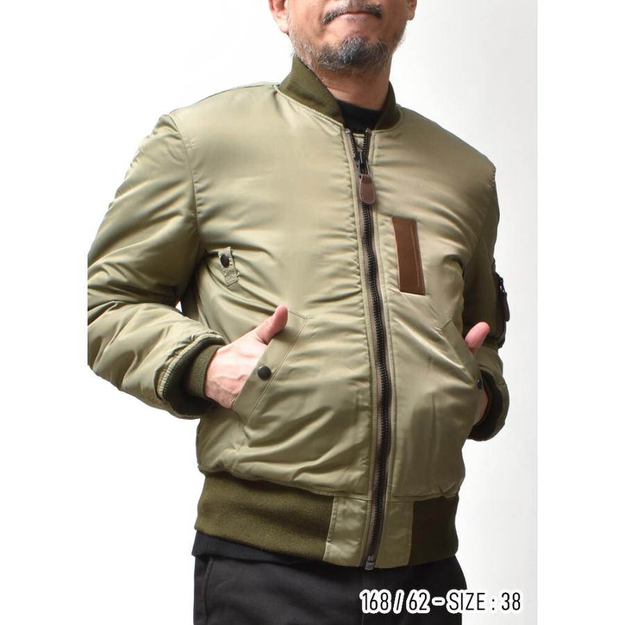 B-15B フライトジャケット アウター メンズ 日本製 大きいサイズ 秋冬