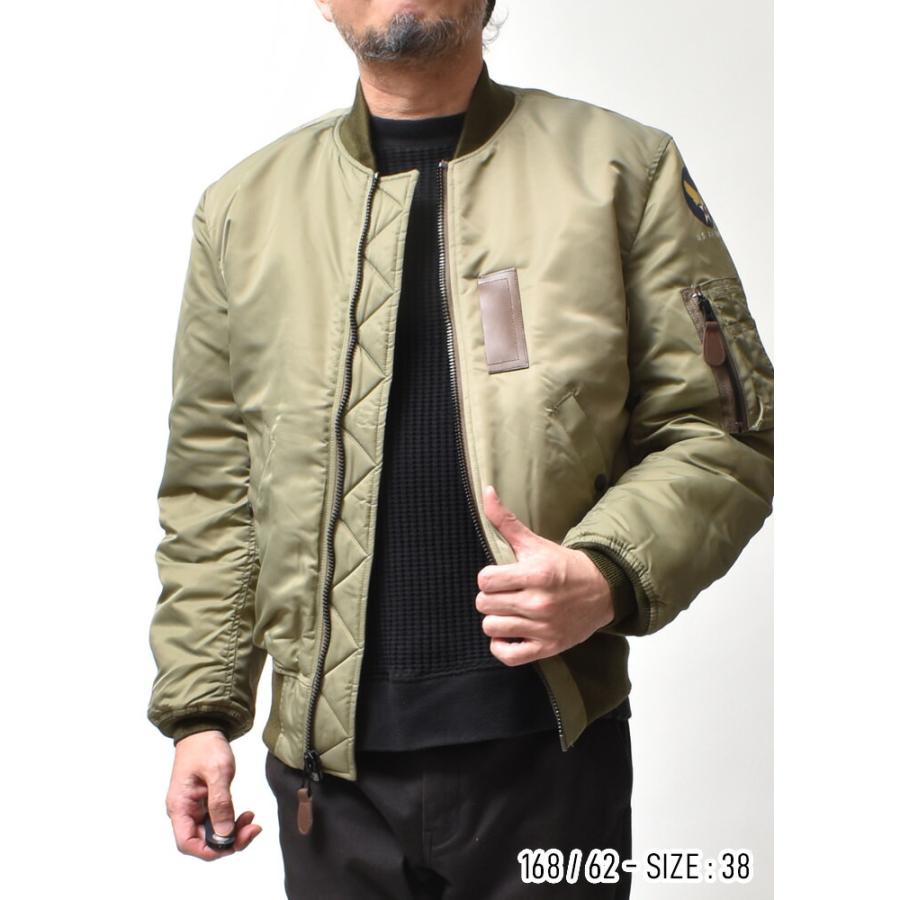 B-15B フライトジャケット アウター メンズ 日本製 大きいサイズ 秋冬