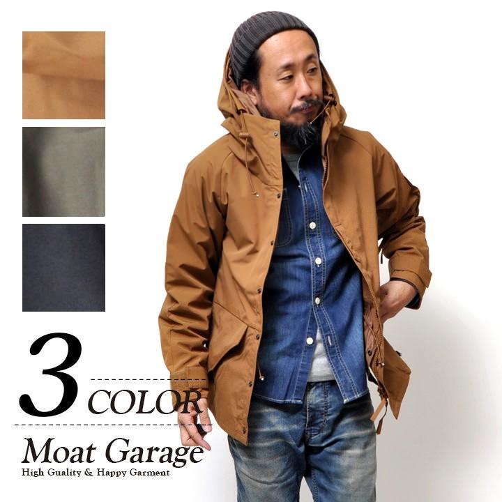 エコワックパーカー ナイロンジャケット アウター 長袖 メンズ 30代 40代 50代 Sd Jkt Moat Garage モートガレージ 通販 Yahoo ショッピング