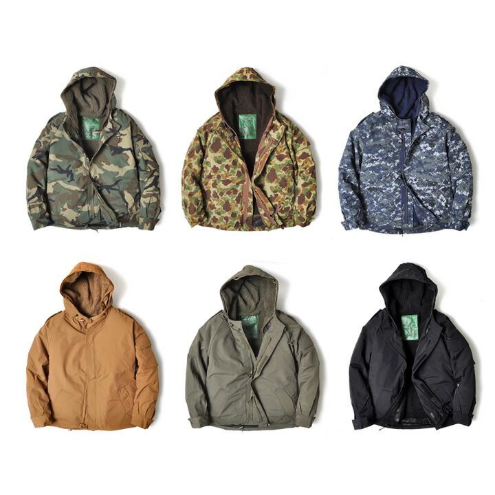 HOUSTON（ヒューストン） ミリタリージャケット メンズ 防寒 コーデ