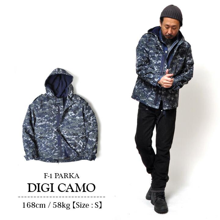 HOUSTON（ヒューストン） ミリタリージャケット メンズ 防寒 コーデ