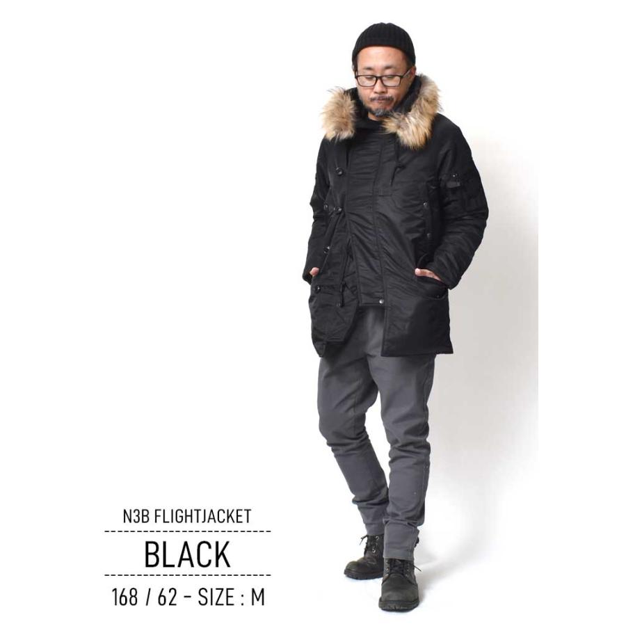n3-b オーバーサイズ HOUSTON N3B ミリタリージャケット メンズ アウター 大きい