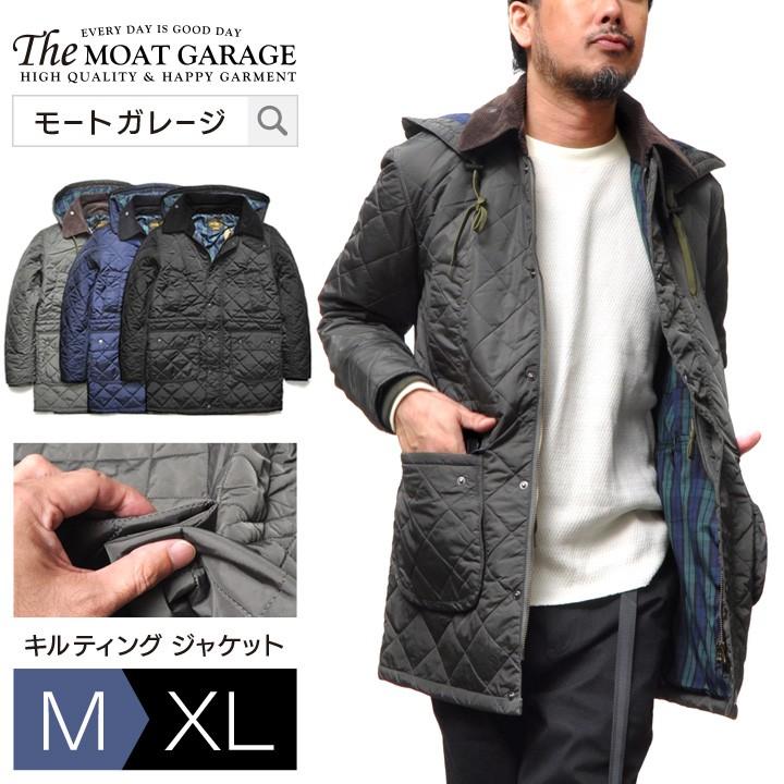 キルティングジャケット メンズ コート 秋冬 アウター おしゃれ 500 Jkt Moat Garage モートガレージ 通販 Yahoo ショッピング