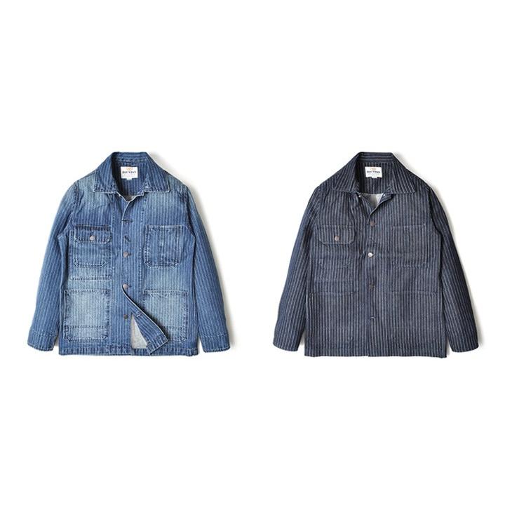 HOUSTON（ヒューストン） カバーオール メンズ デニムジャケット