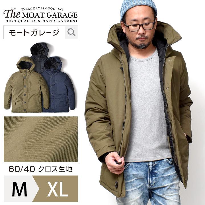 中綿ジャケット コート メンズ アウター アメカジ ミリタリー 秋冬 500 Jkt Moat Garage モートガレージ 通販 Yahoo ショッピング