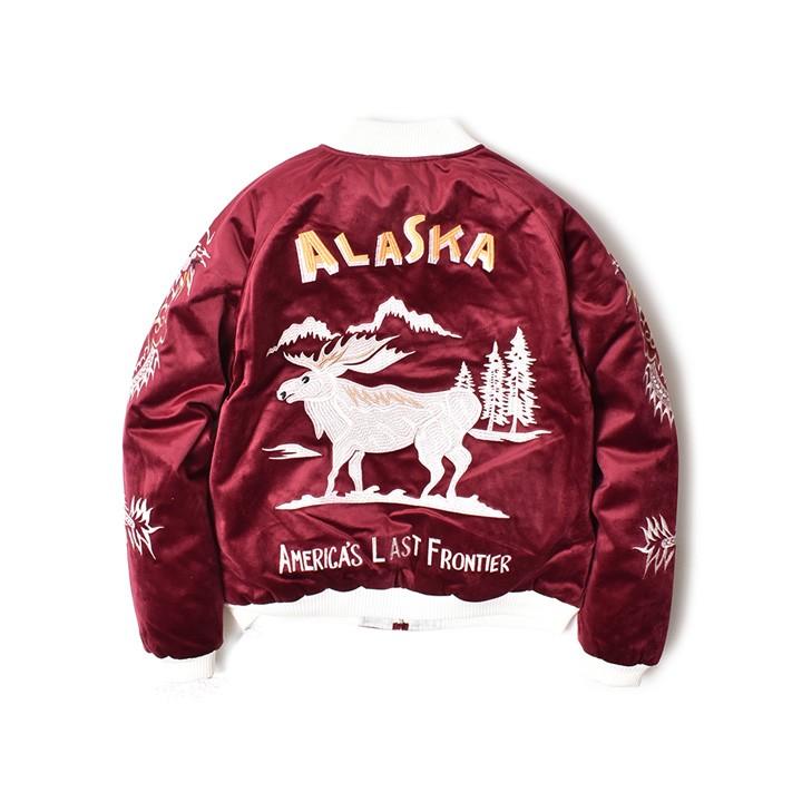 HOUSTON（ヒューストン） スカジャン 別珍 メンズ アウター ブルゾン