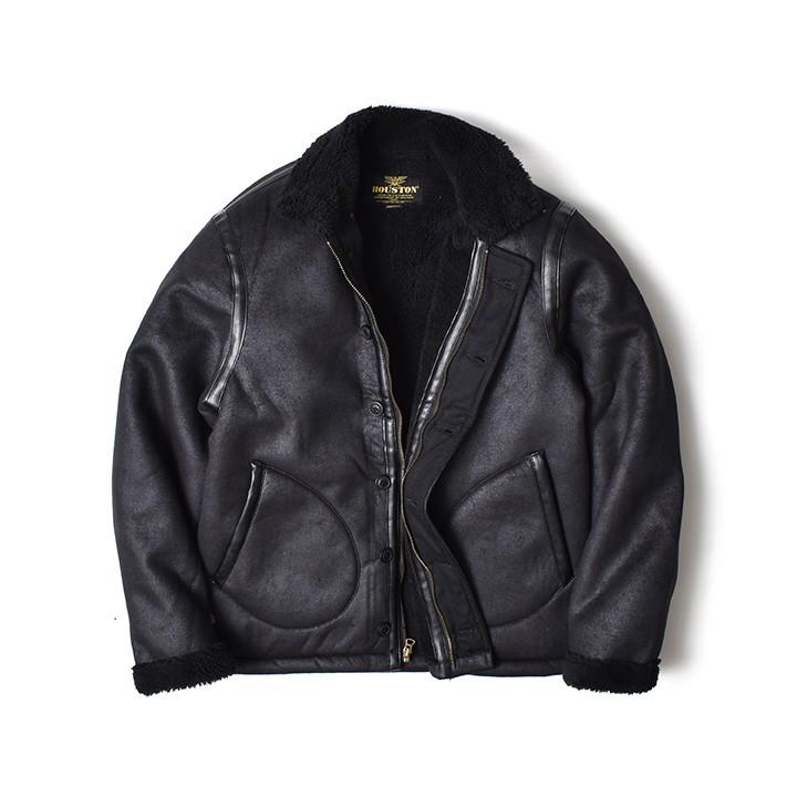 HOUSTON（ヒューストン） デッキジャケット N1 フェイクムートン