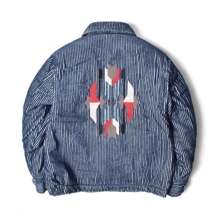 HOUSTON（ヒューストン） インディゴ コーデュロイ 刺繍ジャケット