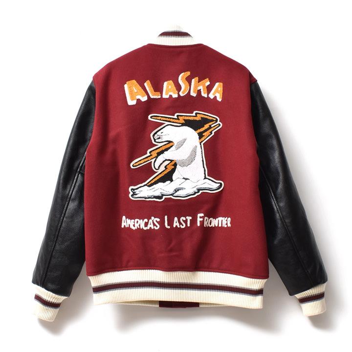 HOUSTON（ヒューストン） スタジャン メンズ 大きいサイズ ラスカ 厚手