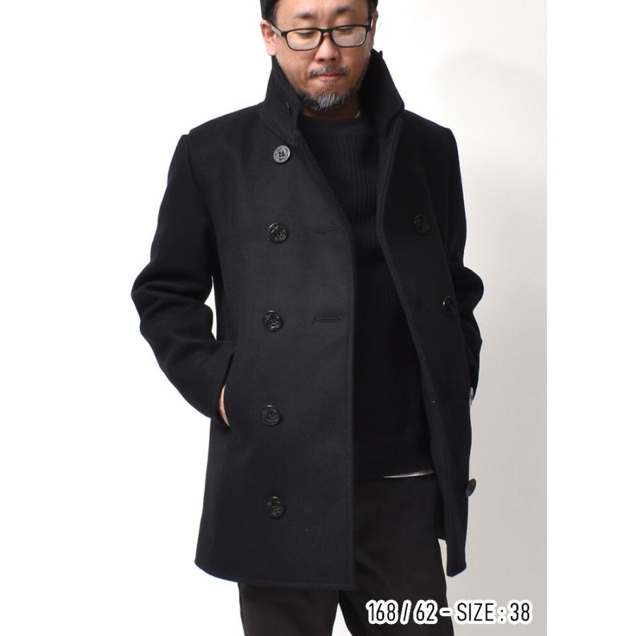 HOUSTON（ヒューストン） Pコート メンズ コーデ ブランド 30代 40代