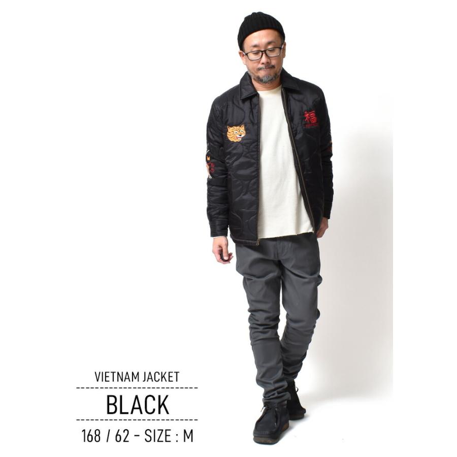 HOUSTON（ヒューストン） ベトジャン メンズ 中綿ジャケット おしゃれ